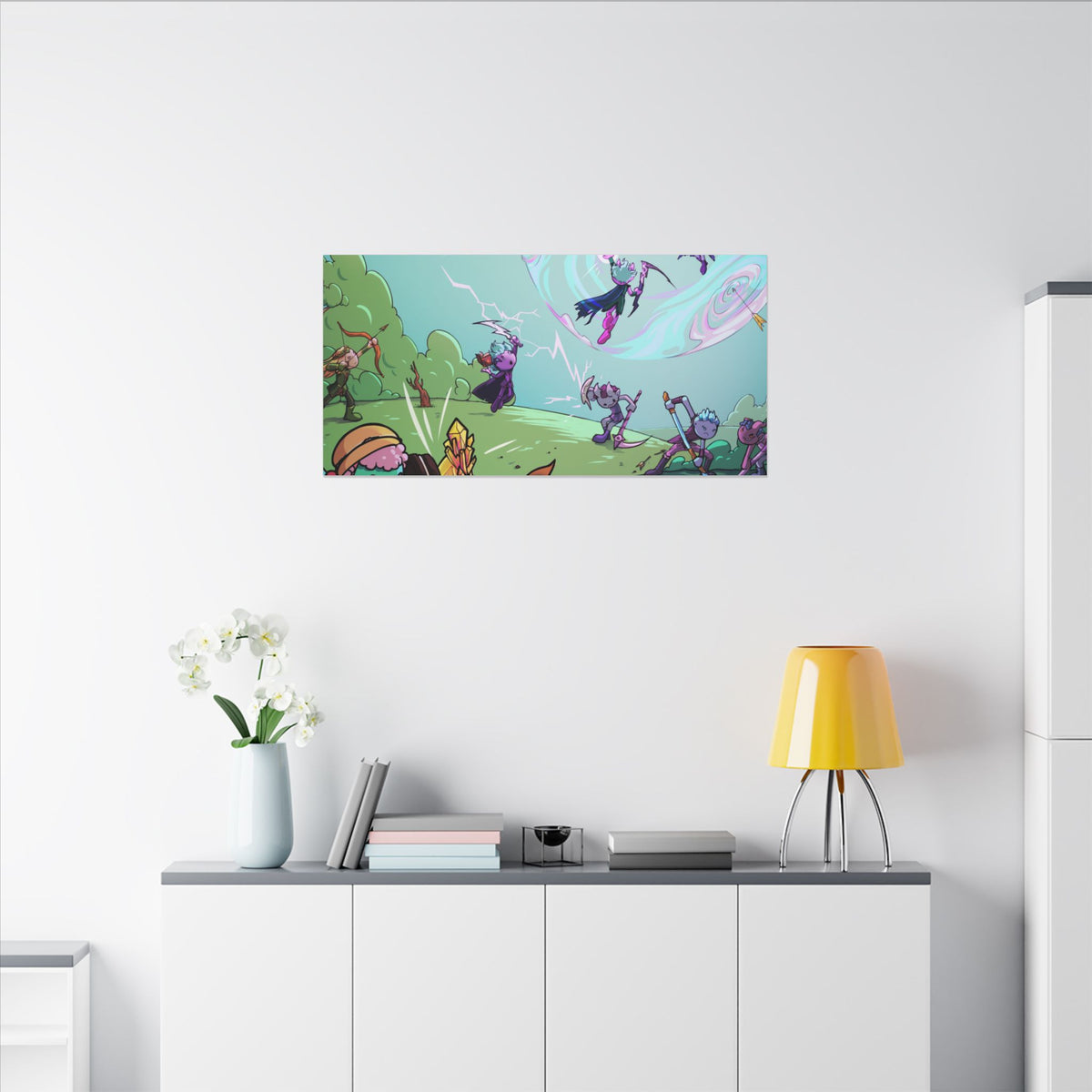 Bedtime Creations Canvas Wall Art — Battle of the Dream Realm