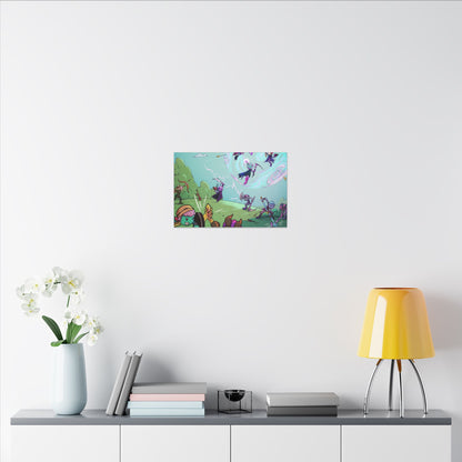 Bedtime Creations Canvas Wall Art — Battle of the Dream Realm
