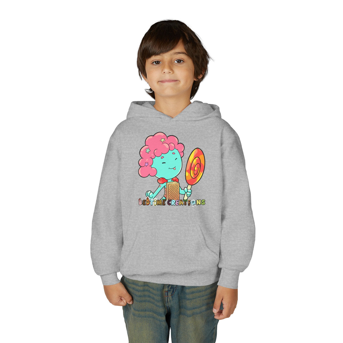 Bedtime Creations Youth Hoodie — Candymen