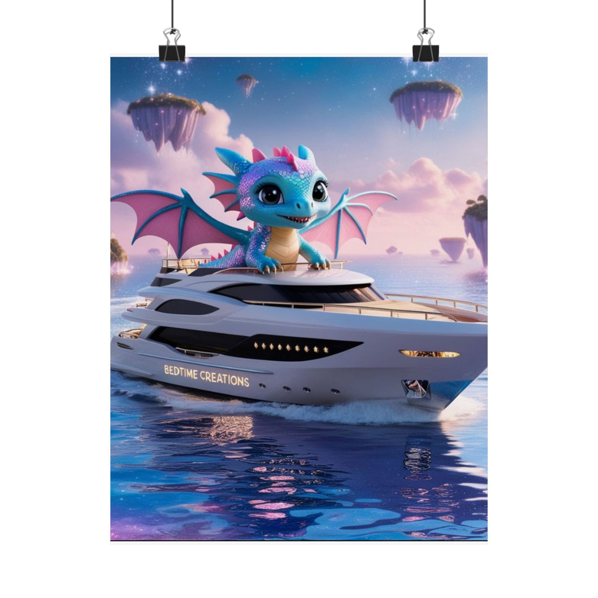 Bedtime Creations Poster — Dragon Voyage