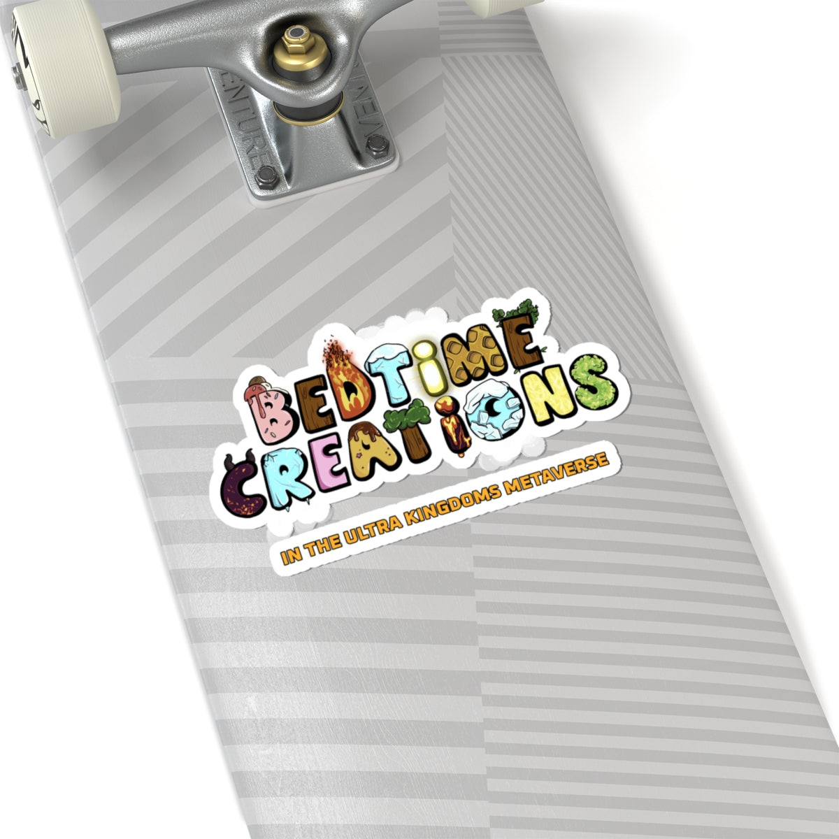 Bedtime Creations x Ultra Kingdoms Logo Sticker