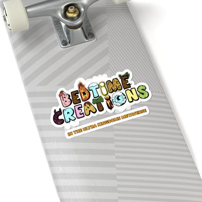 Bedtime Creations x Ultra Kingdoms Logo Sticker