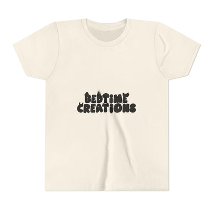 Bedtime Creations Youth Tee — Black Logo