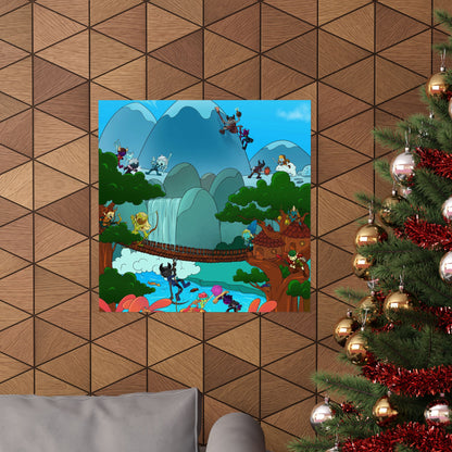 Bedtime Creations Poster — Woodlanders Valley