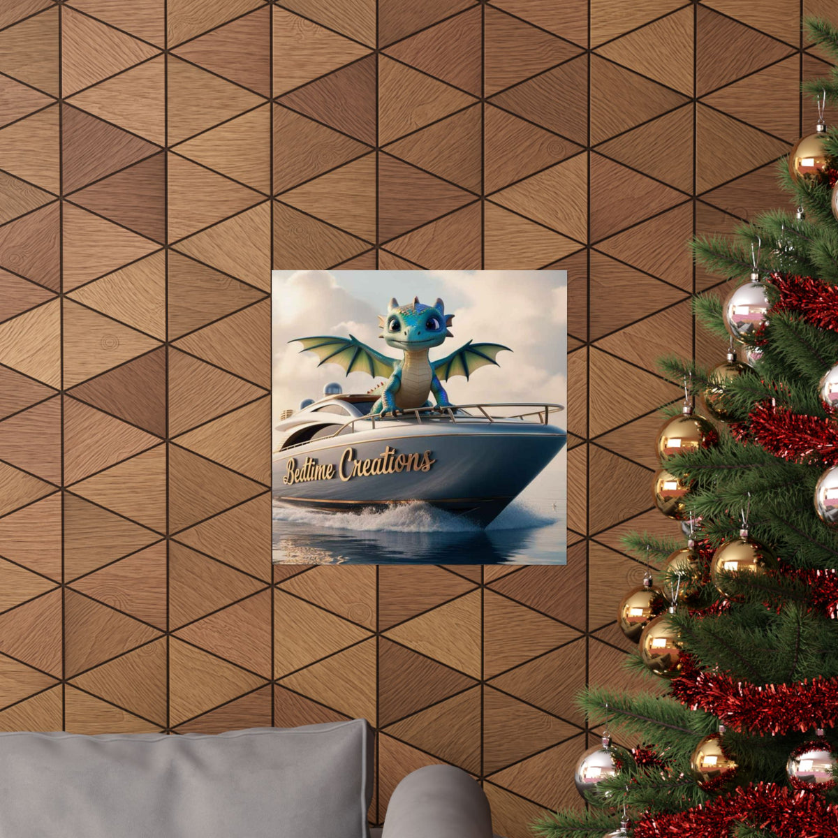 Bedtime Creations Poster — Dragon's Dream Yacht