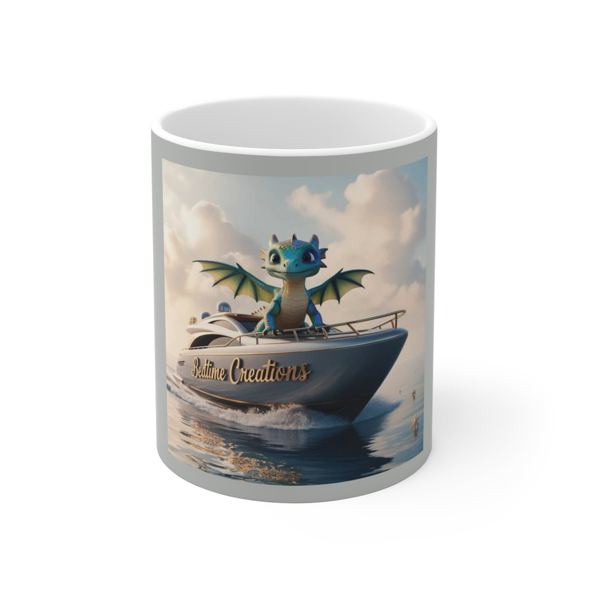 Bedtime Creations Mug — Dragon's Dream Yacht