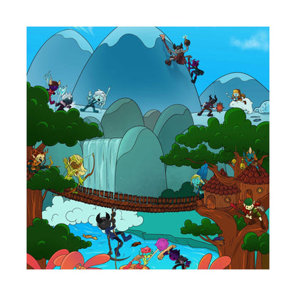 Bedtime Creations Poster — Woodlanders Valley