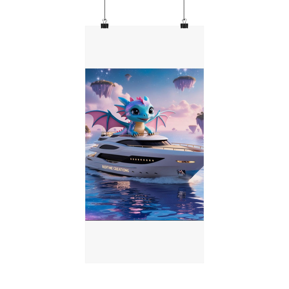 Bedtime Creations Poster — Dragon Voyage