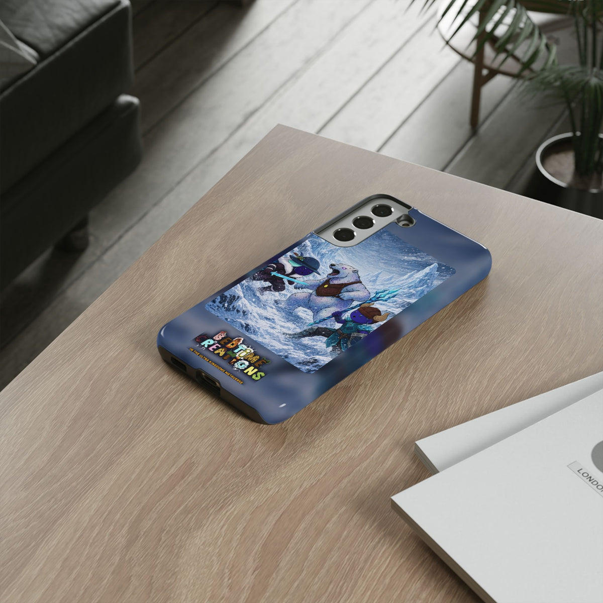 Bedtime Creations x Ultra Kingdoms Tough Phone Case — Frostmen Battle