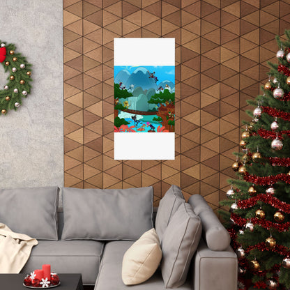 Bedtime Creations Poster — Woodlanders Valley