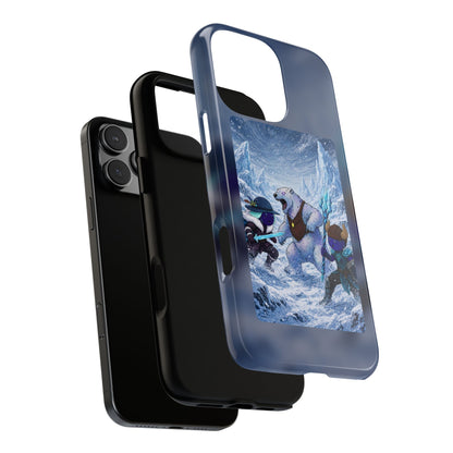 Bedtime Creations Tough Phone Case — Frostmen vs. Polar Bear