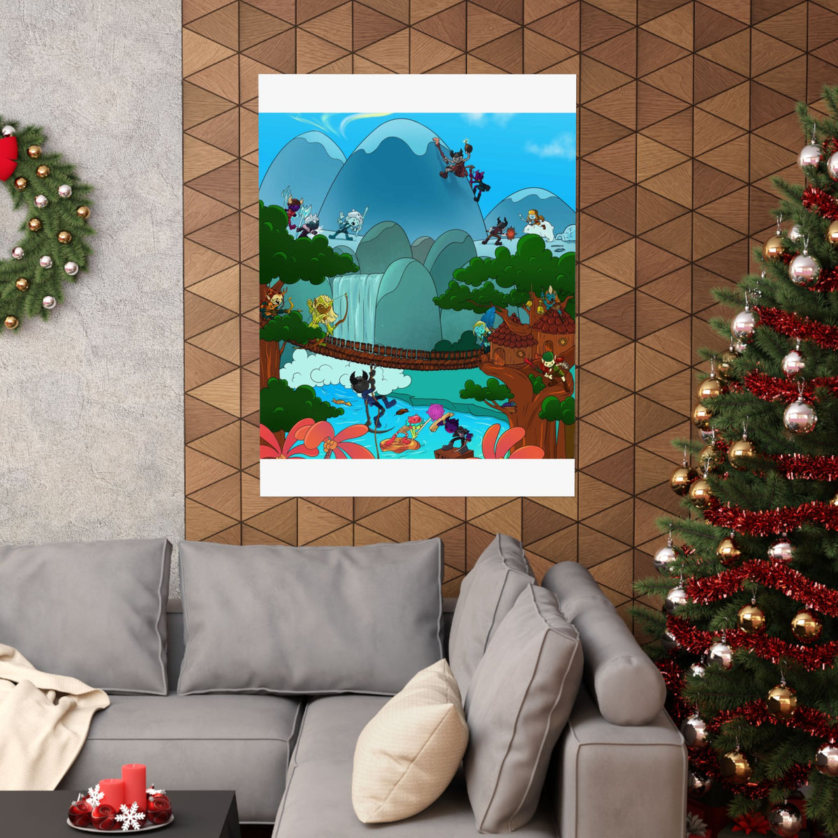 Bedtime Creations Poster — Woodlanders Valley