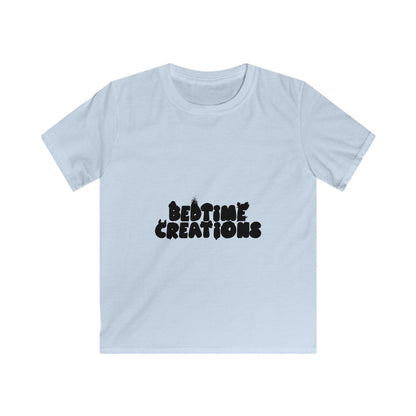 Bedtime Creations Youth Softstyle Tee — Black Logo