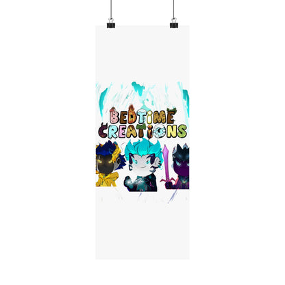 Bedtime Creations Poster — Chibi Fantasy Friends