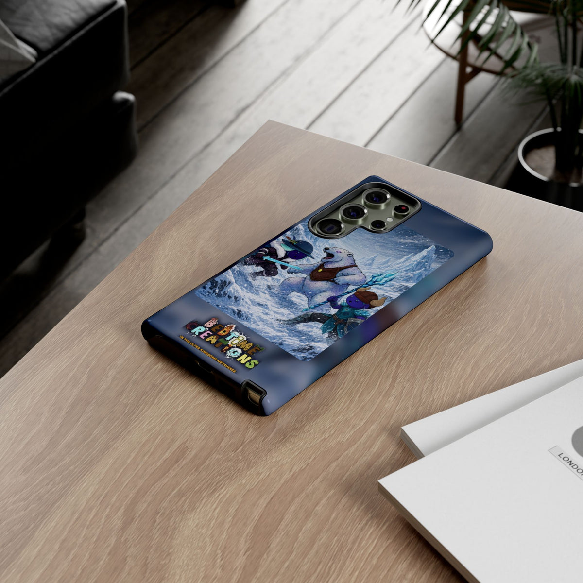Bedtime Creations x Ultra Kingdoms Tough Phone Case — Frostmen Battle