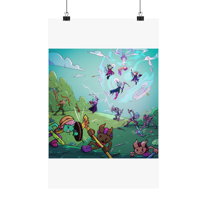 Bedtime Creations Kids Room Poster — Battle of the Dream Realm