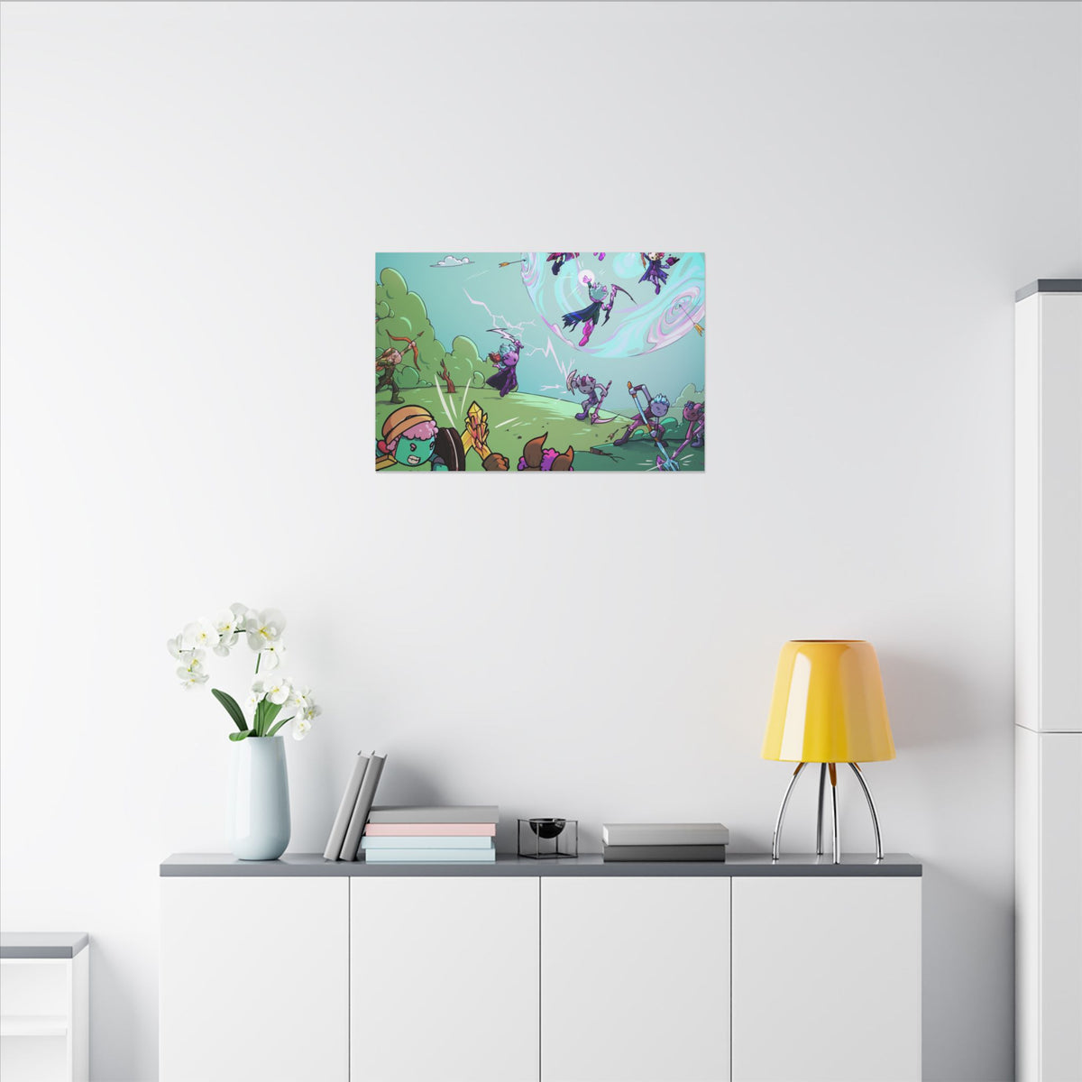 Bedtime Creations Canvas Wall Art — Battle of the Dream Realm