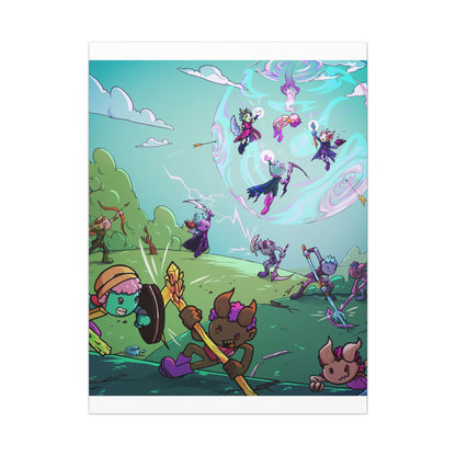 Bedtime Creations Canvas Wall Art — Battle of the Dream Realm