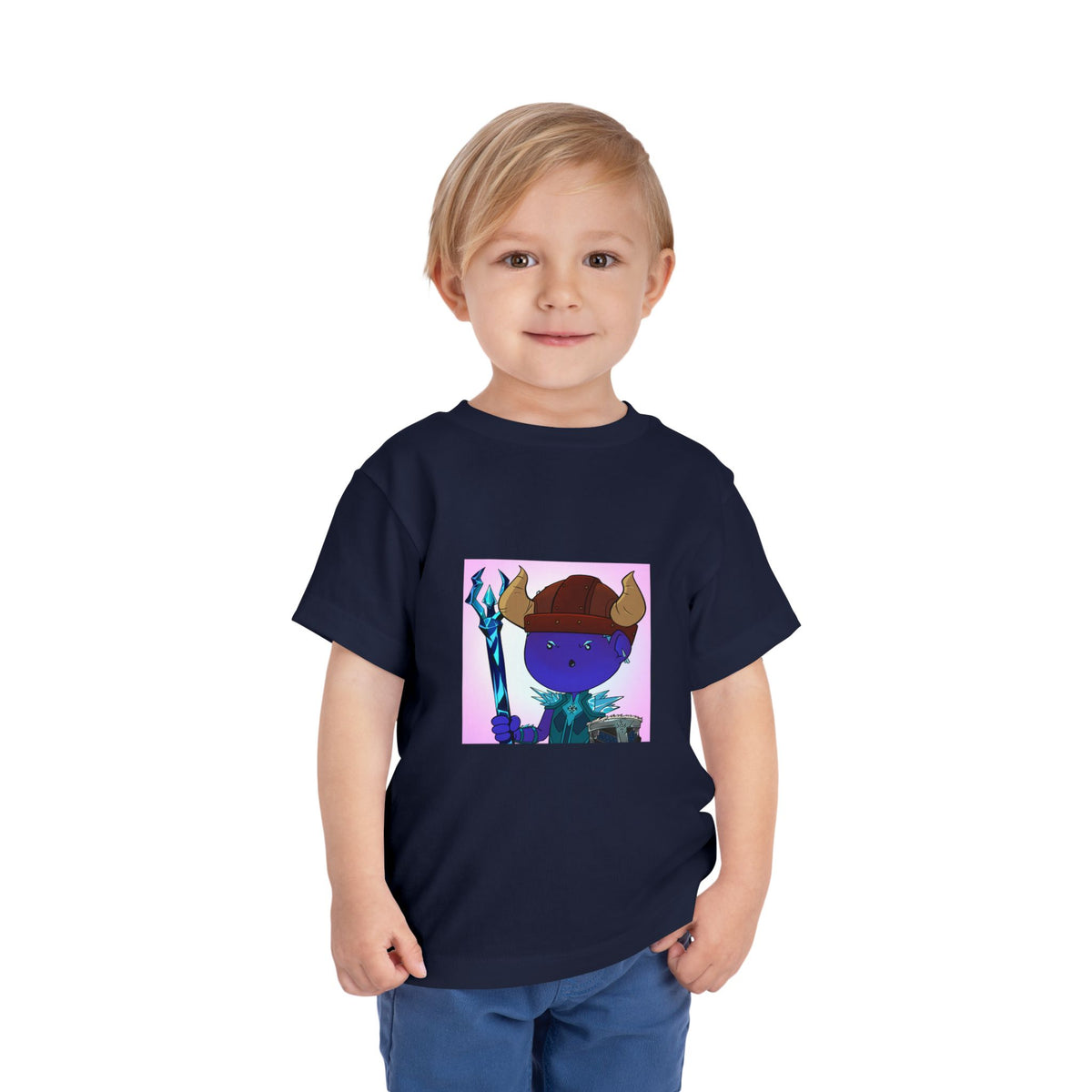 Bedtime Creations Toddler Tee — Frostman Trident Warrior