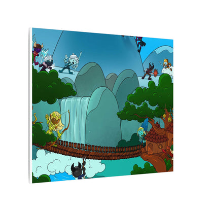 Bedtime Creations Canvas Wall Art — Woodlanders Valley
