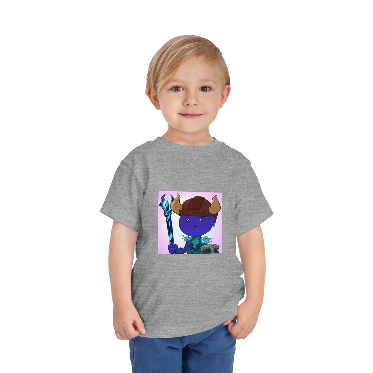 Bedtime Creations Toddler Tee — Frostman Trident Warrior
