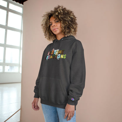 Bedtime Creations Back Art Hoodie #1 — Champion Hoodie