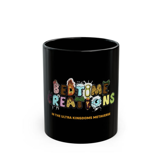 Bedtime Creations x Ultra Kingdoms Black Mug