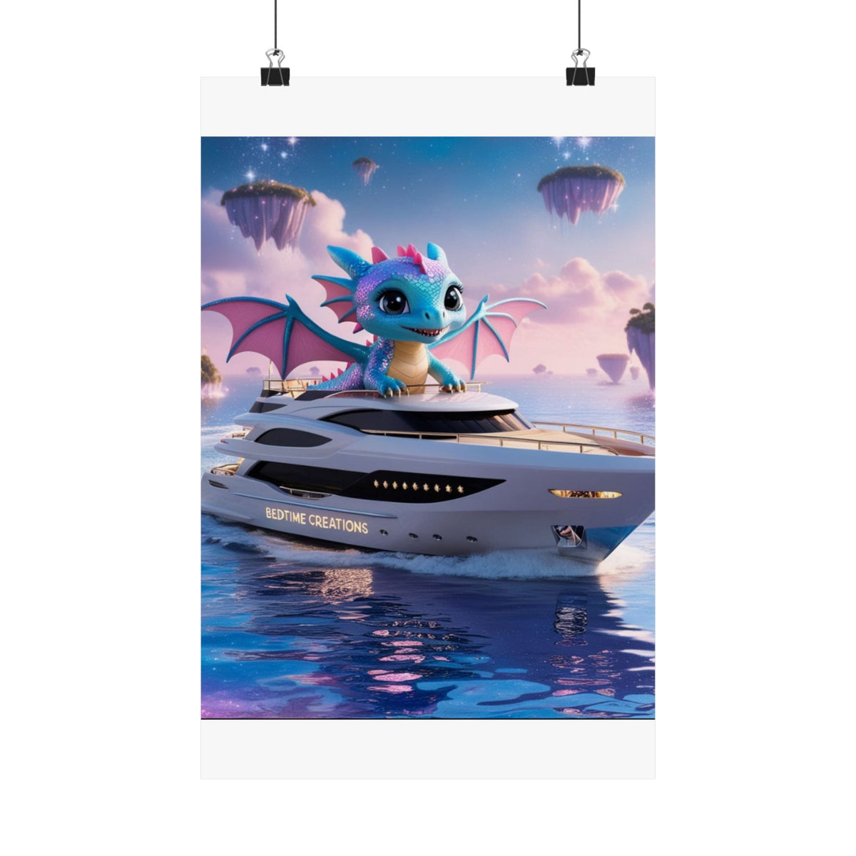 Bedtime Creations Poster — Dragon Voyage