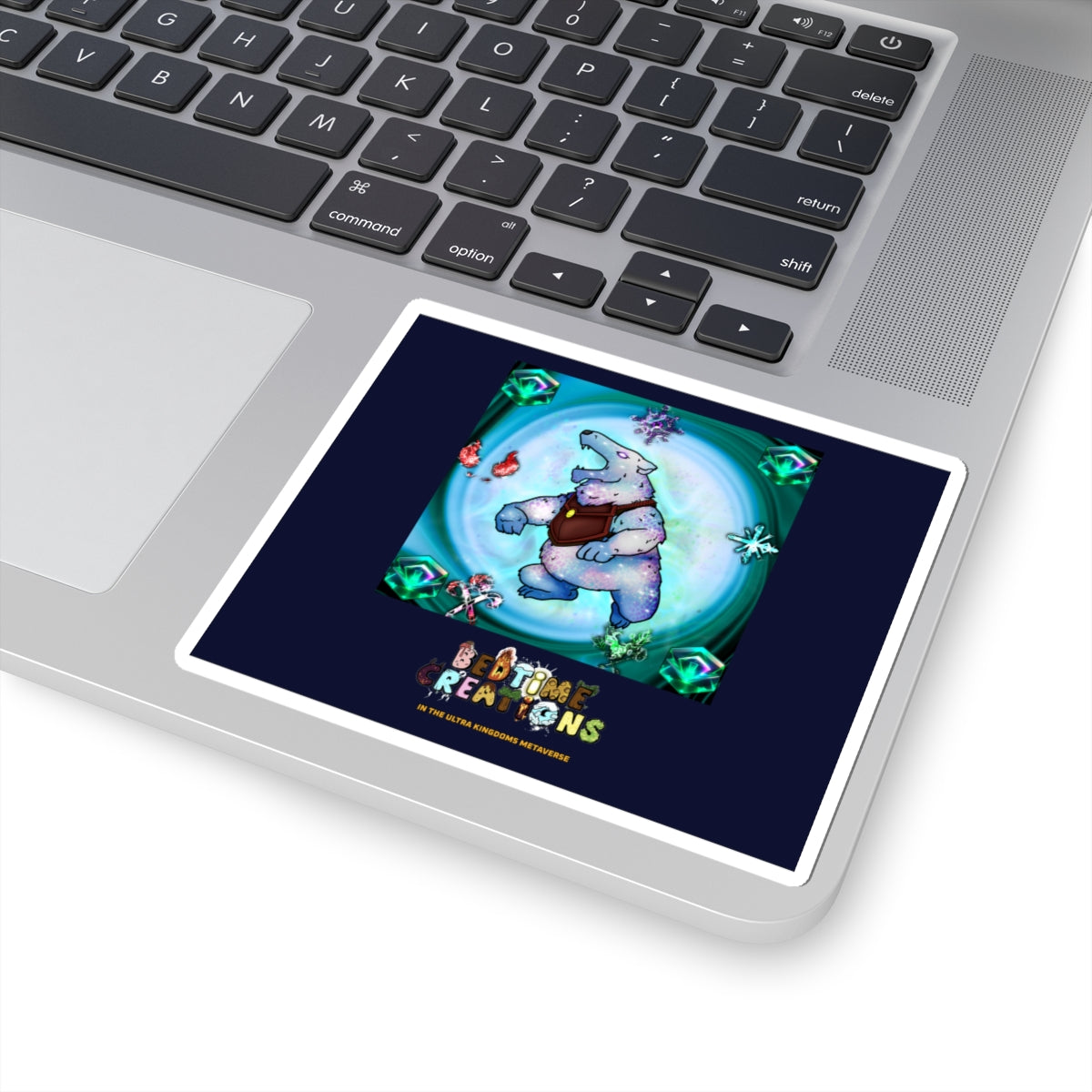 Bedtime Creations x Ultra Kingdoms Sticker — Crystal Polar Bear