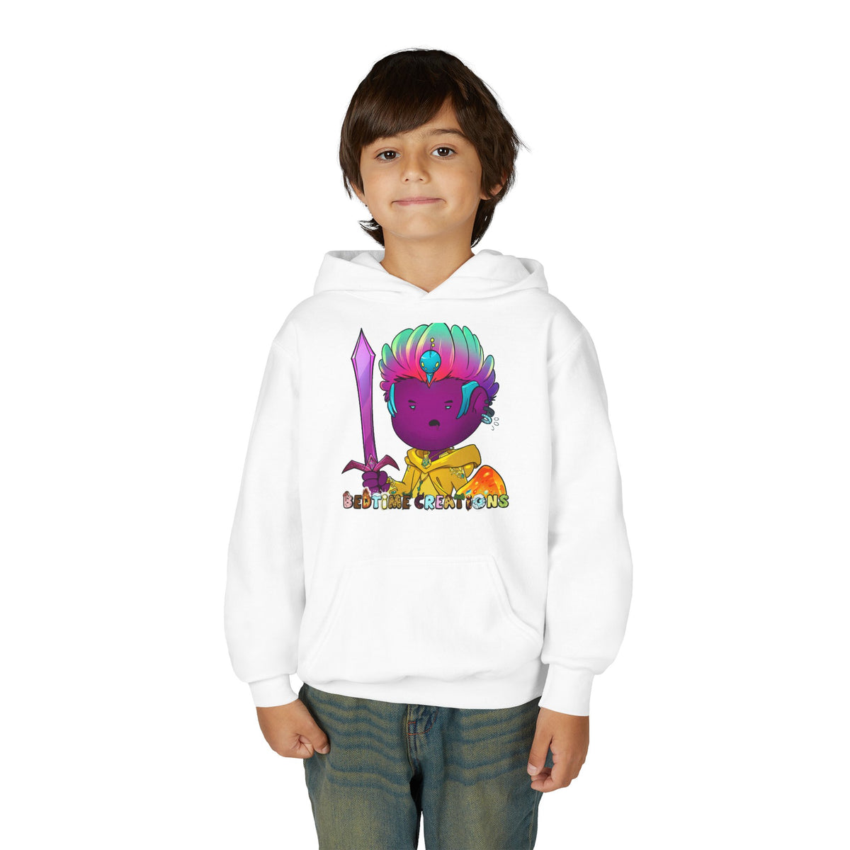 Bedtime Creations Youth Hoodie — Mystic 2