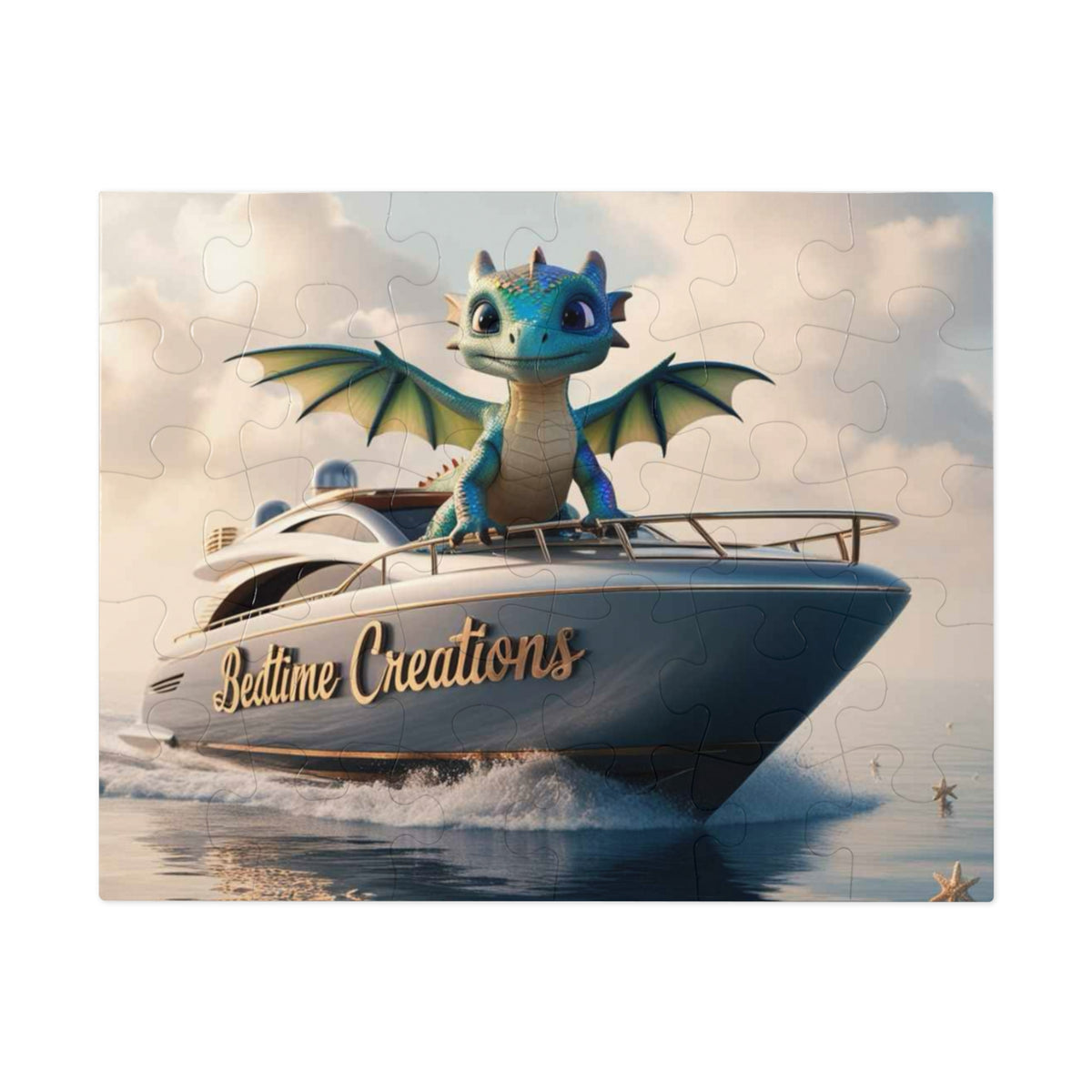 Bedtime Creations Jigsaw Puzzle — Dragon's Dream Yacht