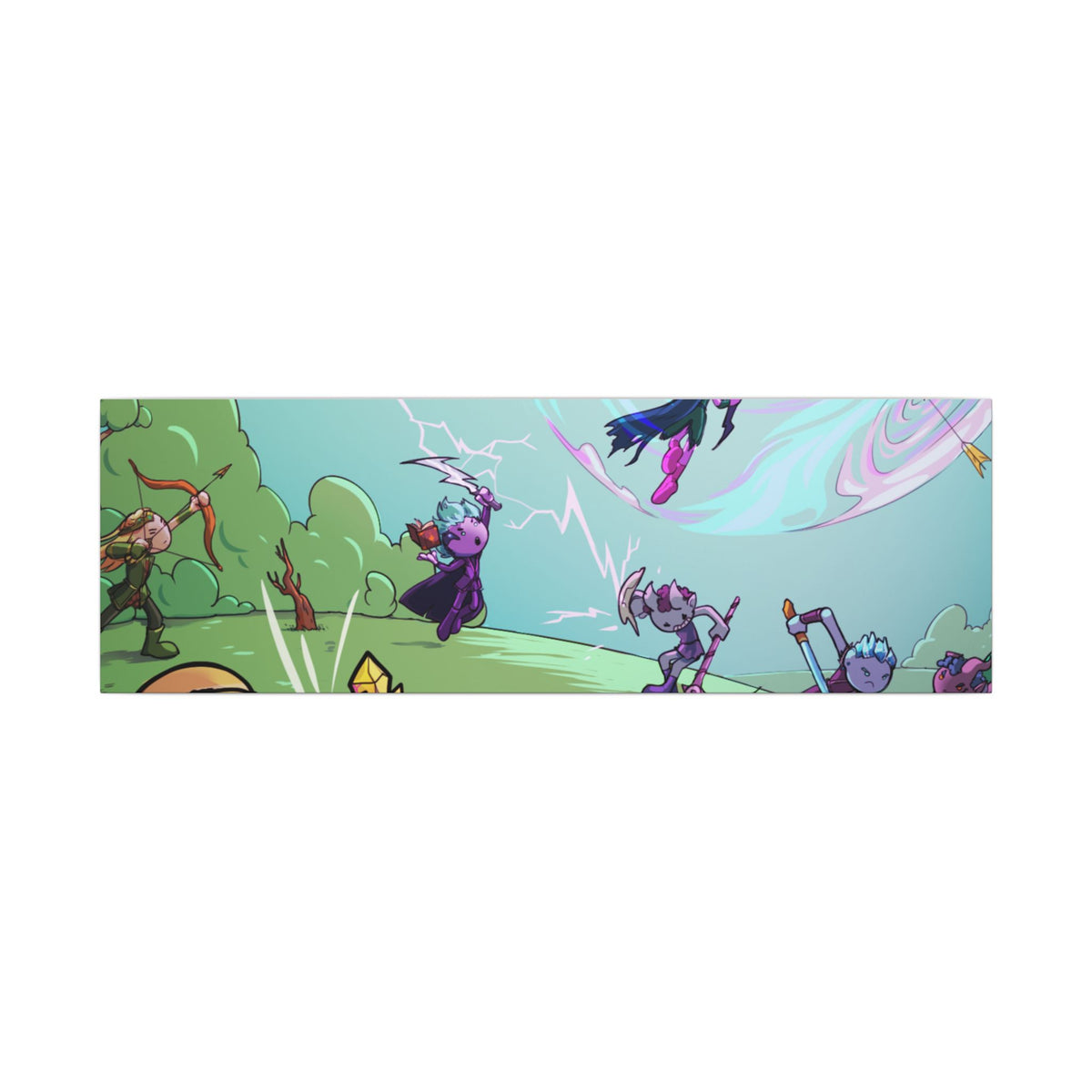 Bedtime Creations Canvas Wall Art — Battle of the Dream Realm