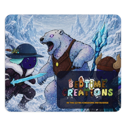 Bedtime Creations x Ultra Kingdoms Gaming Mouse Pad — Frostmen Battle