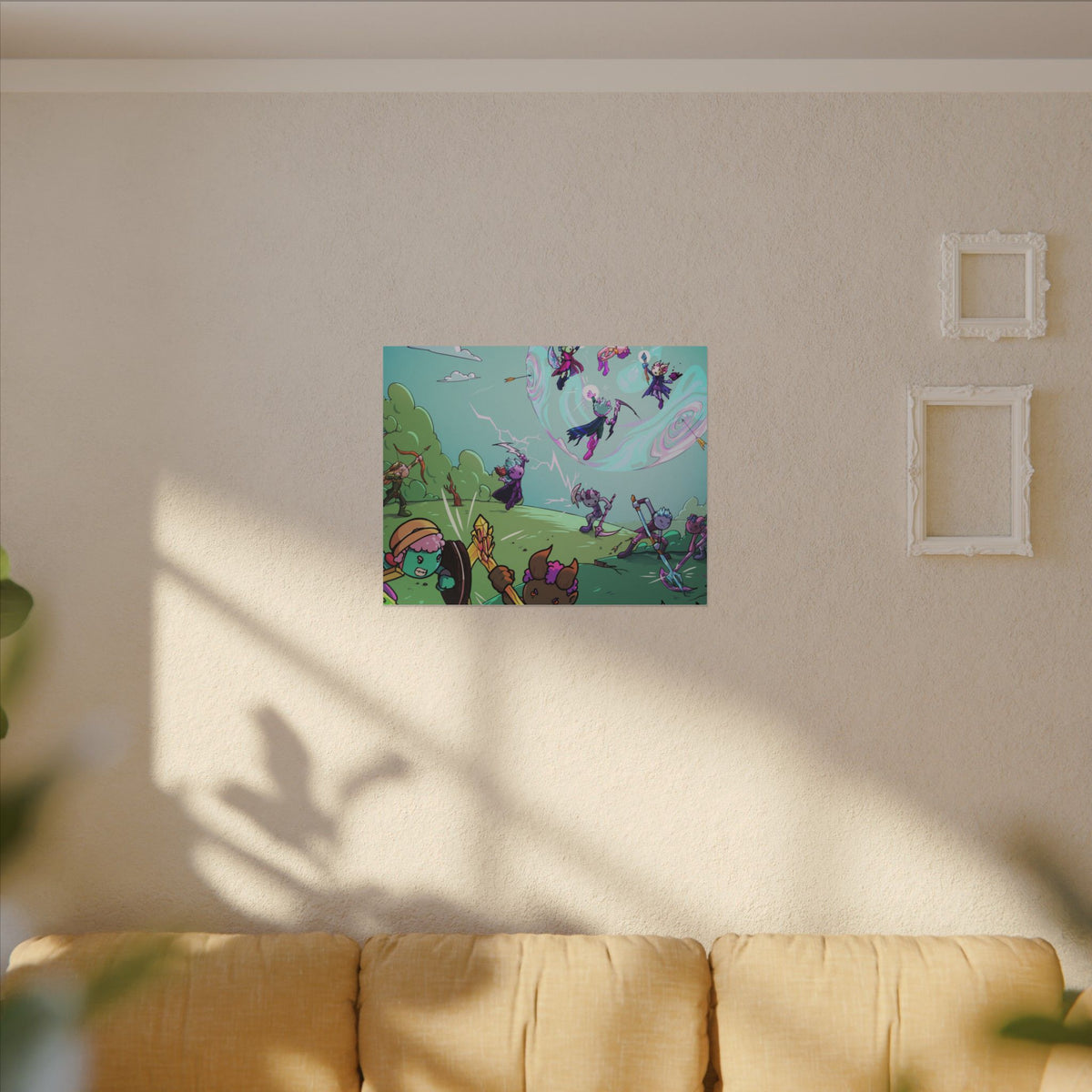 Bedtime Creations Canvas Wall Art — Battle of the Dream Realm