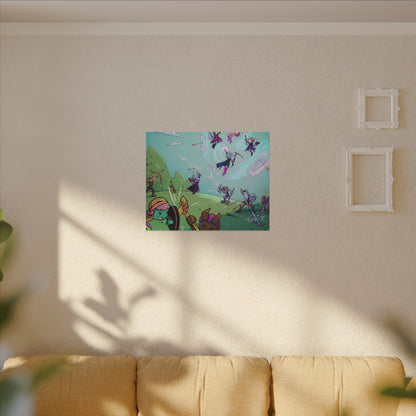 Bedtime Creations Canvas Wall Art — Battle of the Dream Realm