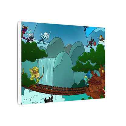 Bedtime Creations Canvas Wall Art — Woodlanders Valley