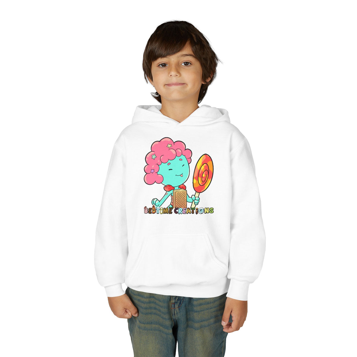 Bedtime Creations Youth Hoodie — Candymen