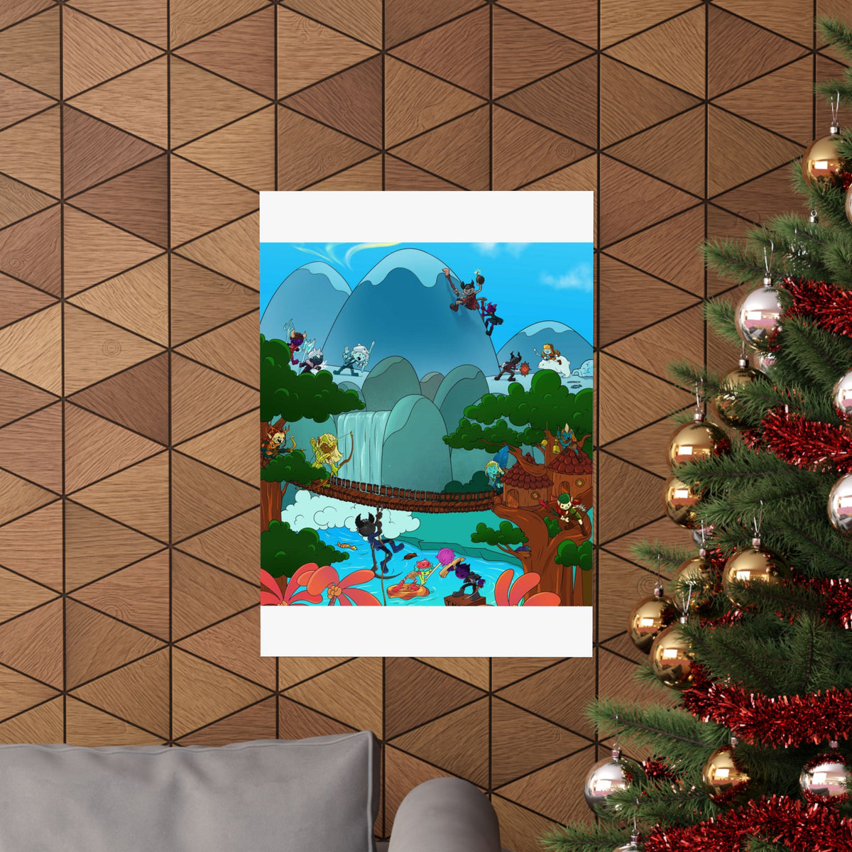 Bedtime Creations Poster — Woodlanders Valley