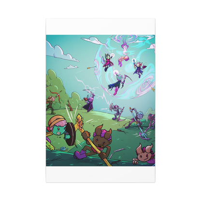 Bedtime Creations Canvas Wall Art — Battle of the Dream Realm