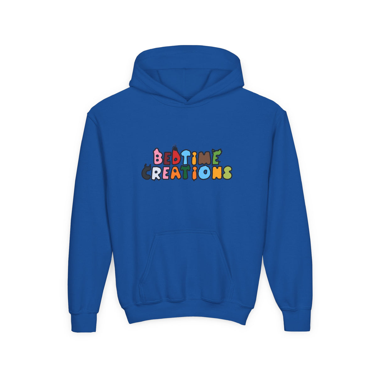 Bedtime Creations Youth Hoodie — Color Logo