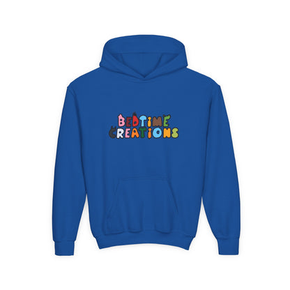 Bedtime Creations Youth Hoodie — Color Logo