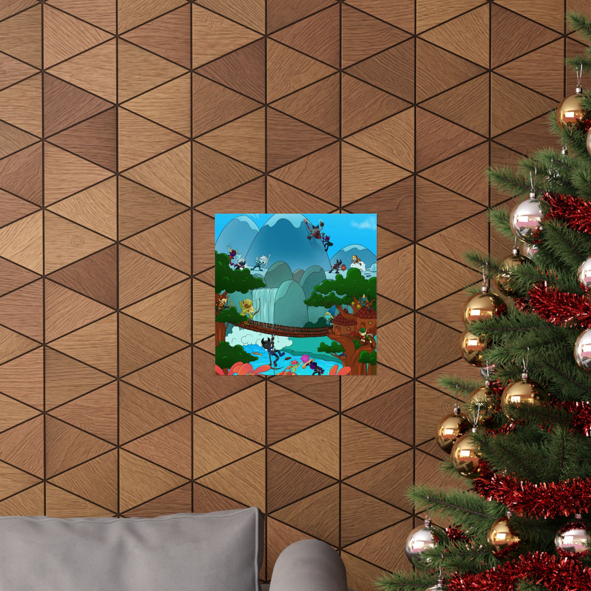 Bedtime Creations Poster — Woodlanders Valley