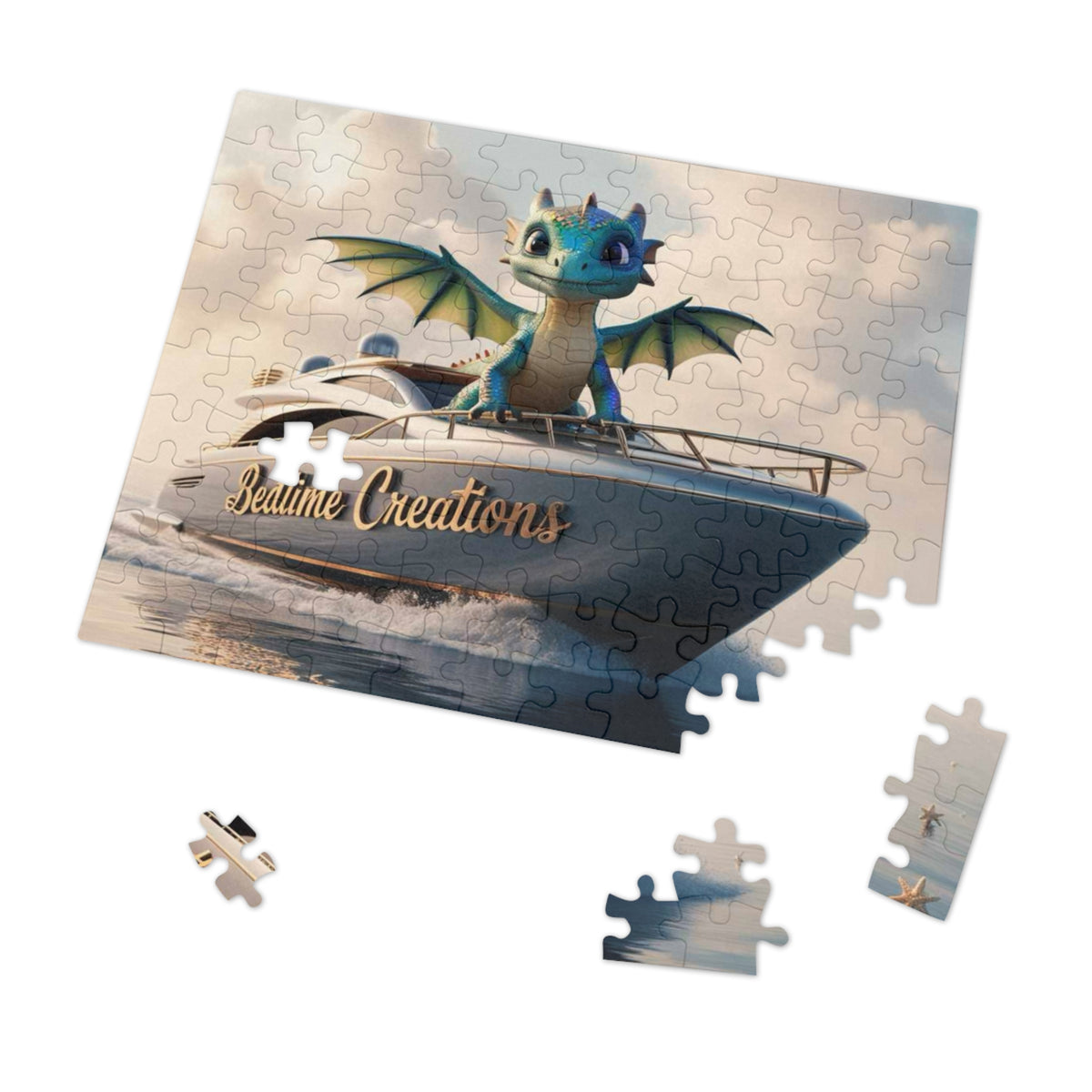 Bedtime Creations Jigsaw Puzzle — Dragon's Dream Yacht