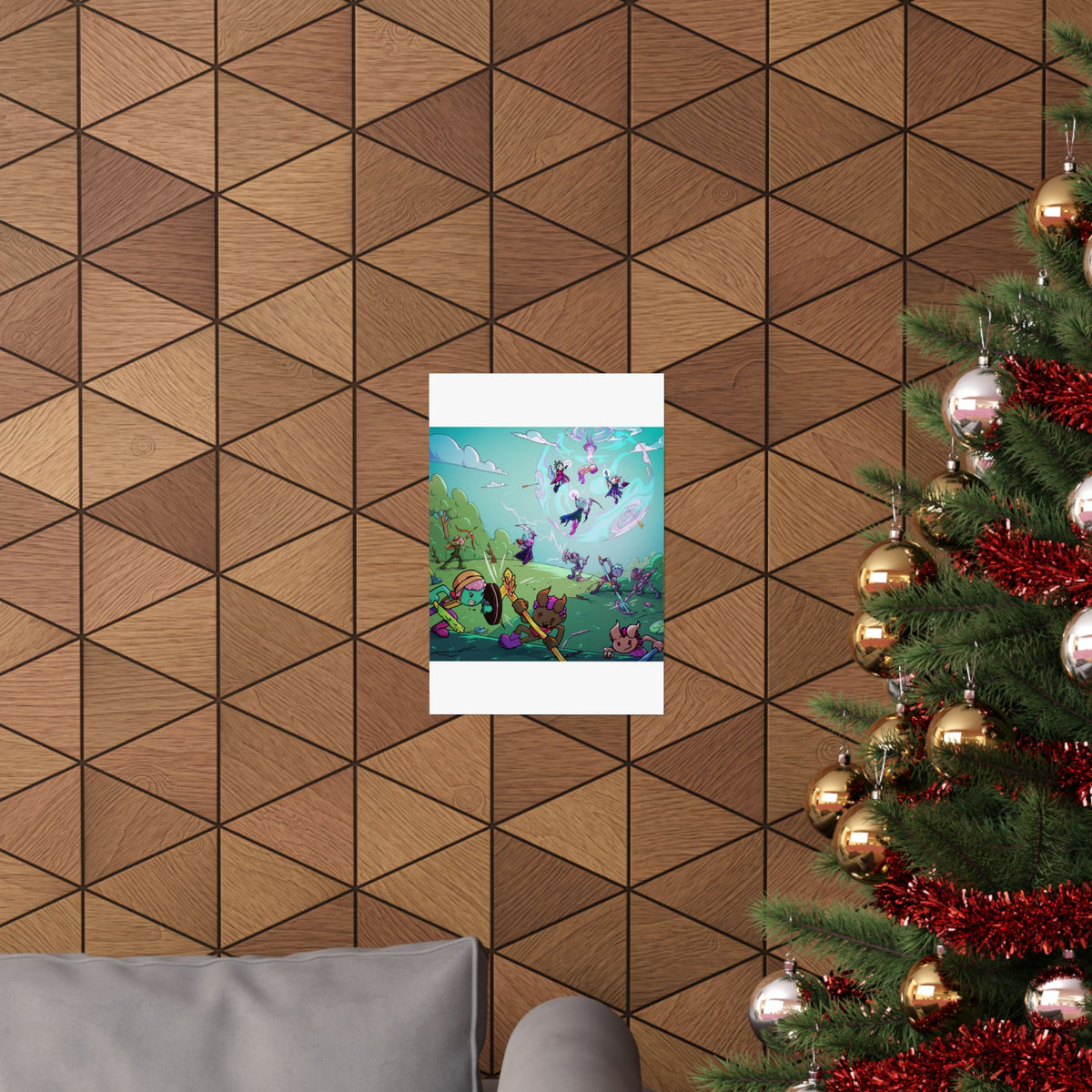Bedtime Creations Kids Room Poster — Battle of the Dream Realm