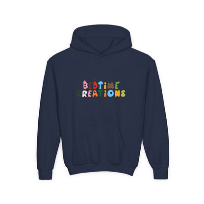 Bedtime Creations Youth Hoodie — Color Logo