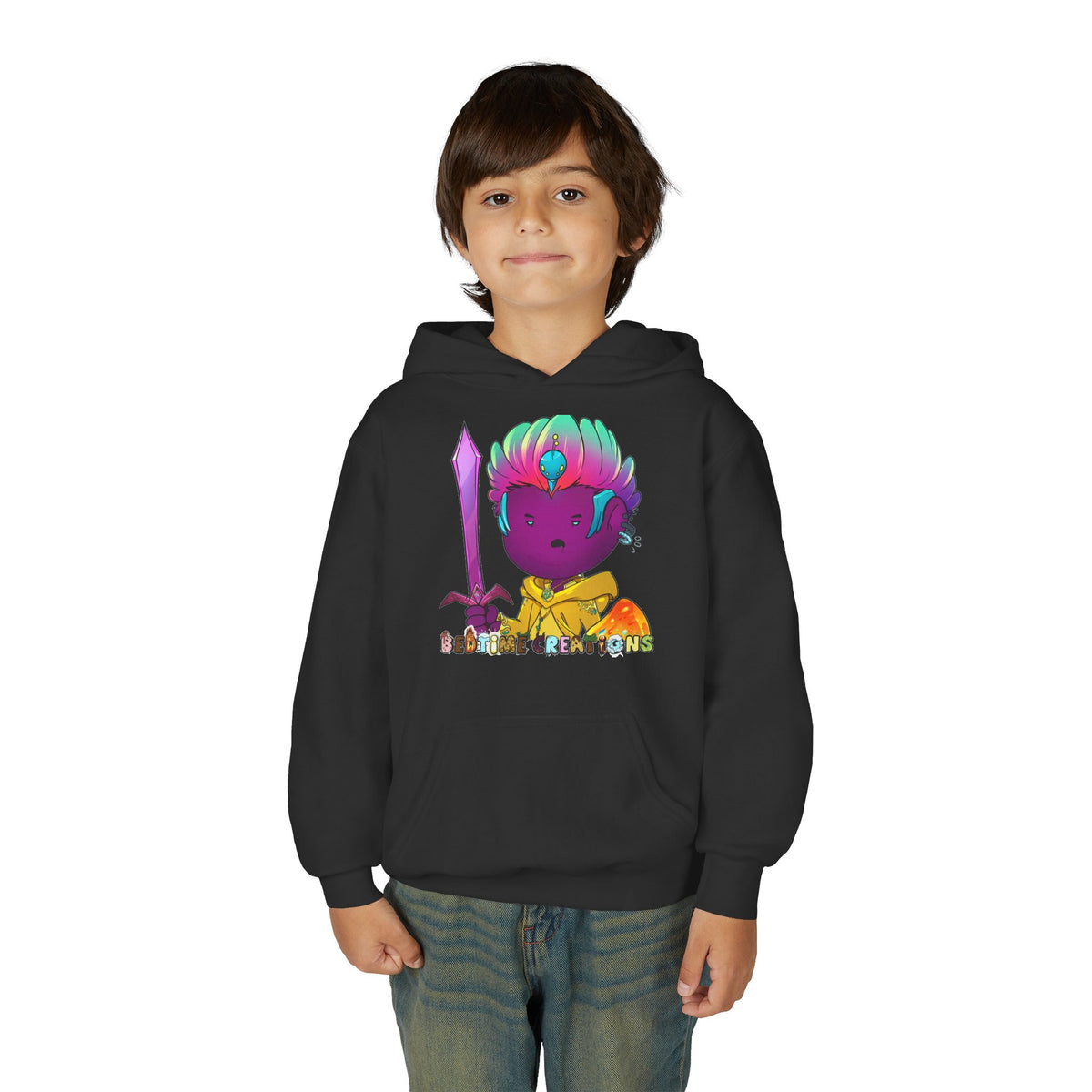 Bedtime Creations Youth Hoodie — Mystic 2