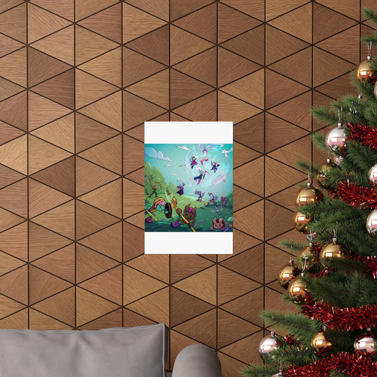 Bedtime Creations Kids Room Poster — Battle of the Dream Realm