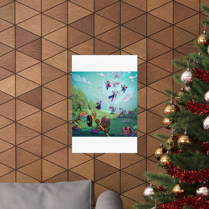 Bedtime Creations Kids Room Poster — Battle of the Dream Realm