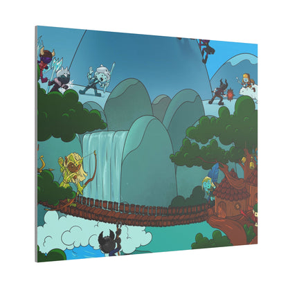 Bedtime Creations Canvas Wall Art — Woodlanders Valley