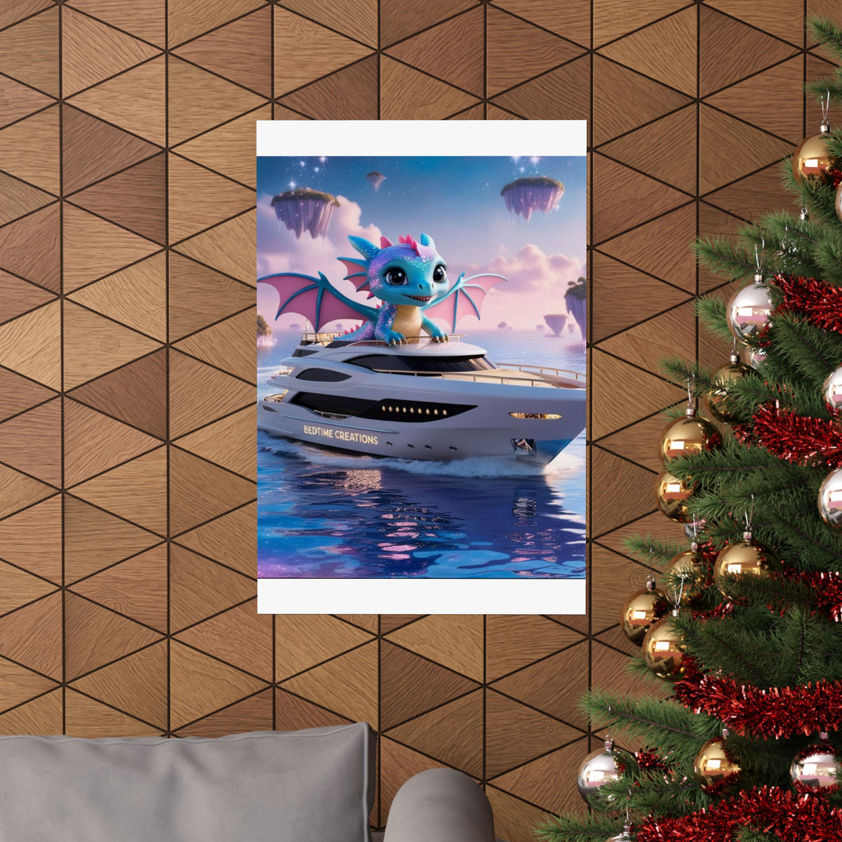 Bedtime Creations Poster — Dragon Voyage